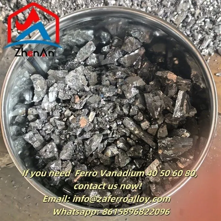 10-50mm 50% Min Purity FeV Lump
