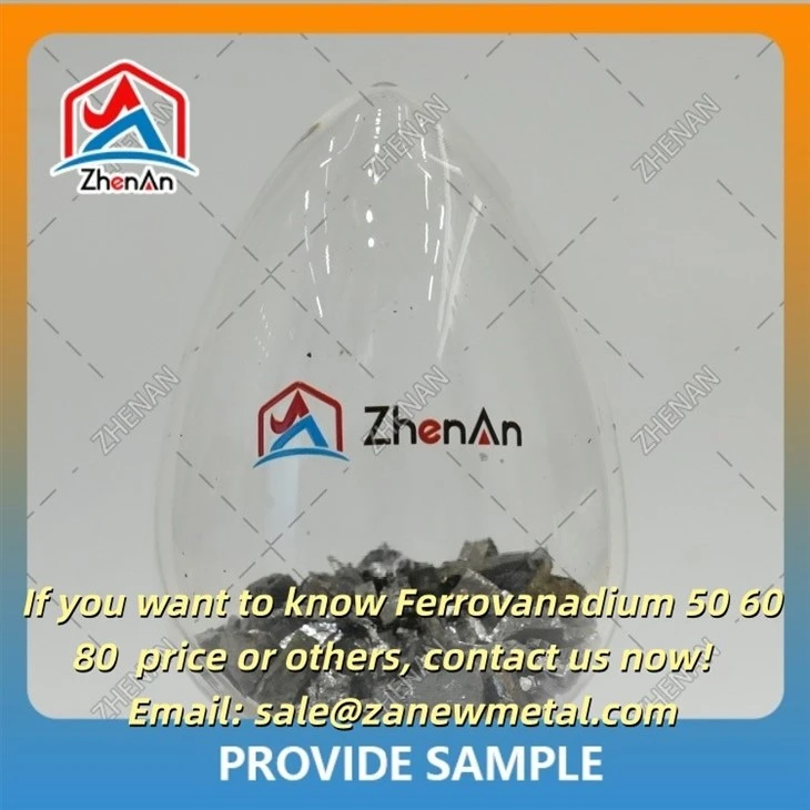 Ferrovanadium 50% 50-100 mm factory